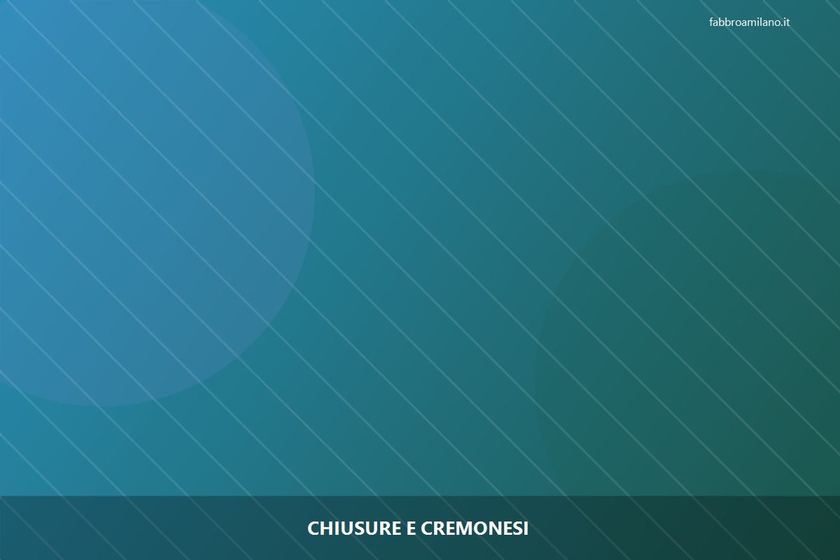 Chiusure e cremonesi a Milano | Flavio, serramentista