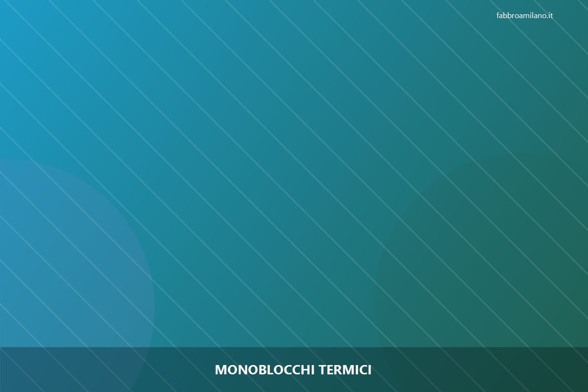 Monoblocchi termici a Milano | Flavio, serramentista