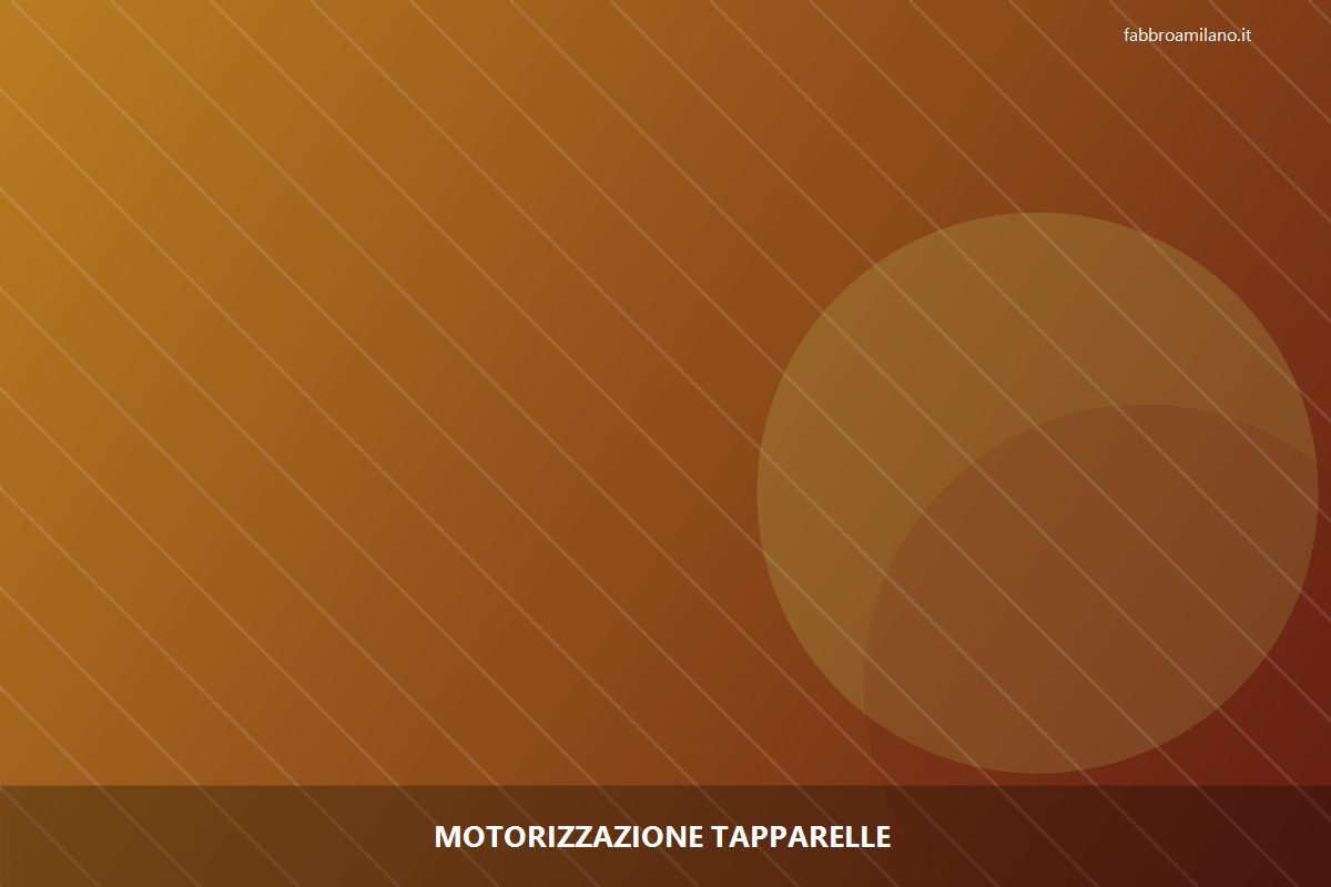 Motorizzazione tapparelle a Milano | Flavio, serramentista