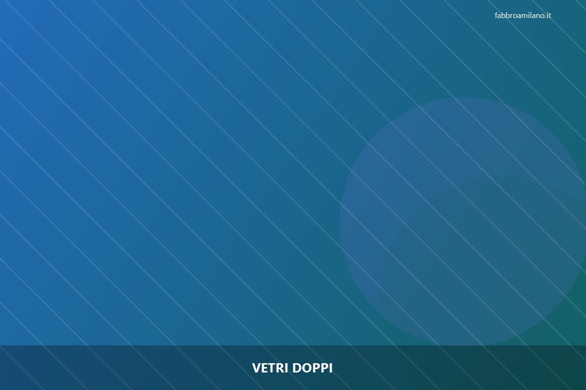 Vetri doppi a Milano | Flavio, serramentista