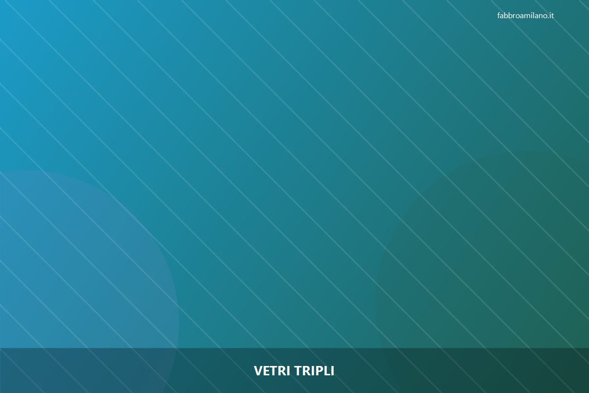 Vetri tripli a Milano | Flavio, serramentista